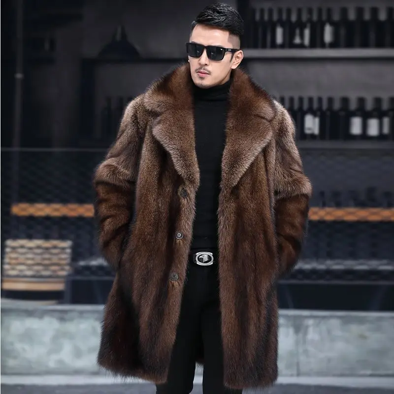 Winter Clothing Brands - 럭셔리 브랜드 남성 의류 모피 자켓