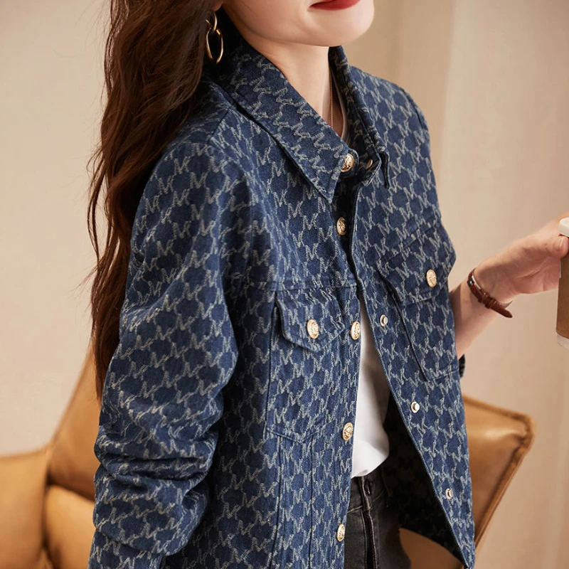 용수철 가을 그래픽 여성 청바지 코트, 카우걸 의류,  - Winter Clothing On Sale 리뷰 및 가격