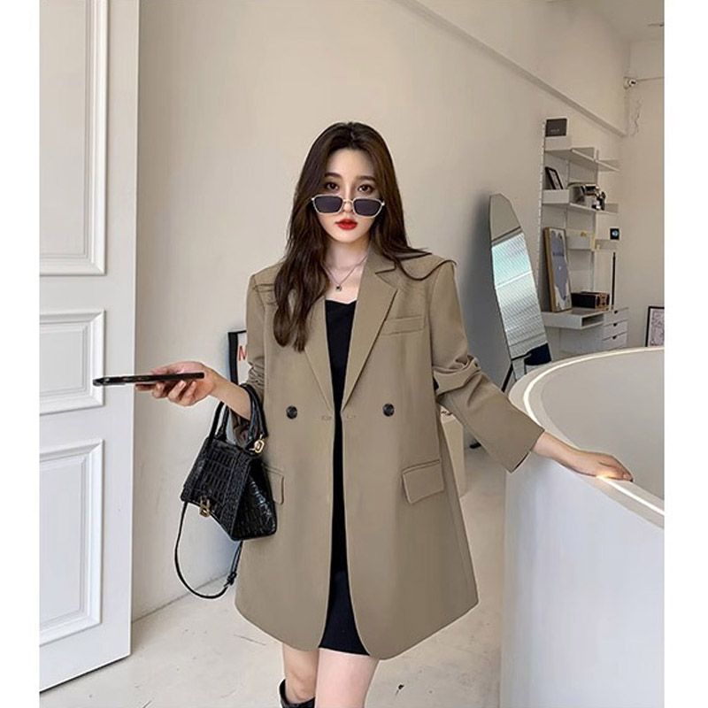 브랜드 블랙 블레이저 여성용 재킷, 용수철 가을 긴팔  - Winter Clothing Brands 리뷰 및 가격