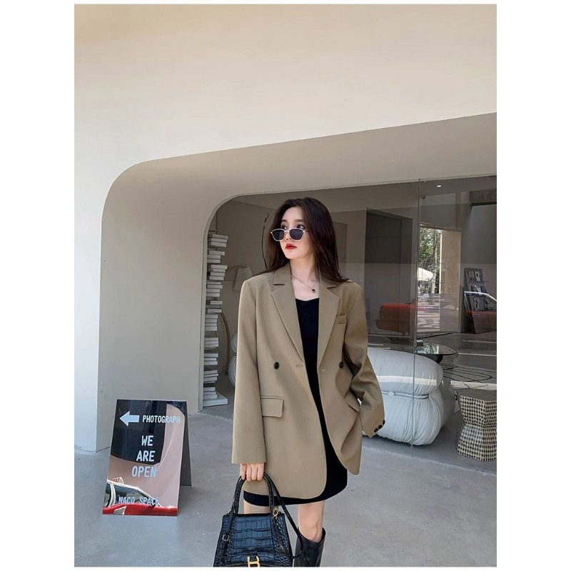 브랜드 블랙 블레이저 여성용 재킷, 용수철 가을 긴팔  - Winter Clothing Brands 리뷰 및 가격