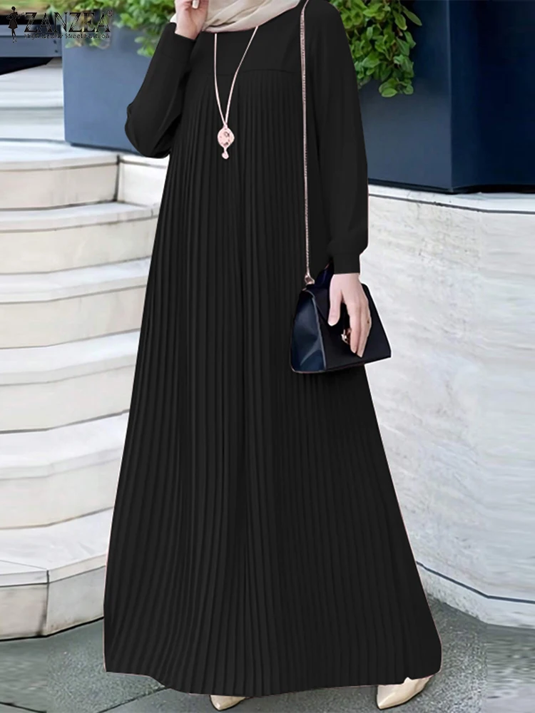 2025 ZANZEA 이슬람 Abaya Hijab 드레 - Winter Clothing Dubai 리뷰 및 가격