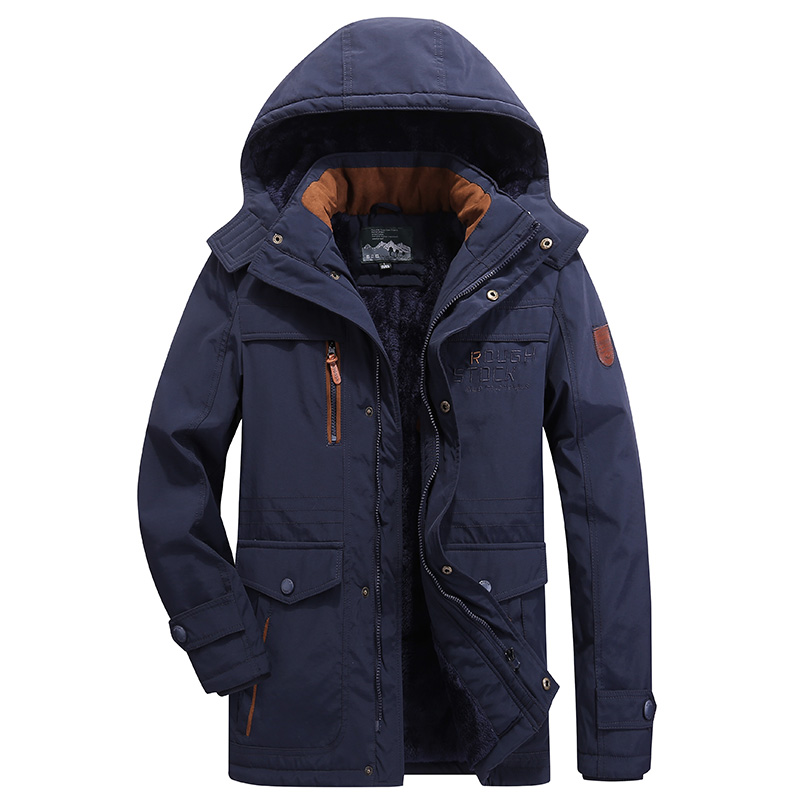 두꺼운 따뜻한 겉옷 빅 사이즈 멀티 포켓 남성용 겨울  - Winter Clothing Brands 리뷰 및 가격