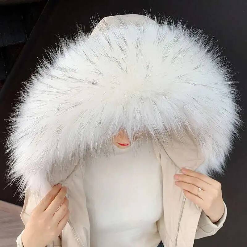 분리형 가짜 모피 칼라 초대형 따뜻한 가짜 모피 스카프 - Winter Clothing Essentials 리뷰 및 가격