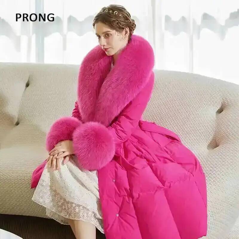100% 진짜 여우 모피 칼라 겨울 코트 재킷, 모피  - Winter Clothing Essentials 리뷰 및 가격