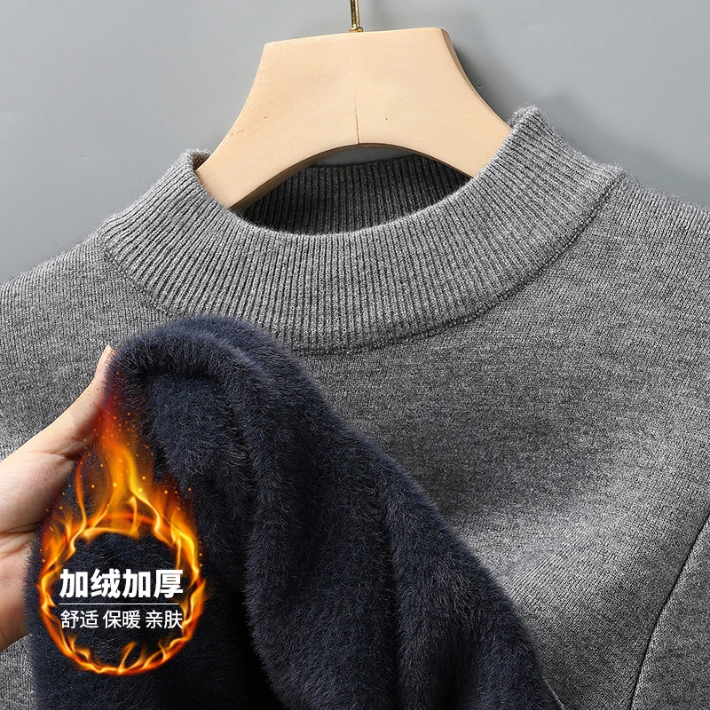 하프 터틀넥 니트 스웨터 새로운 가을/겨울 목 목 스웨 - Winter Clothing Brands 리뷰 및 가격