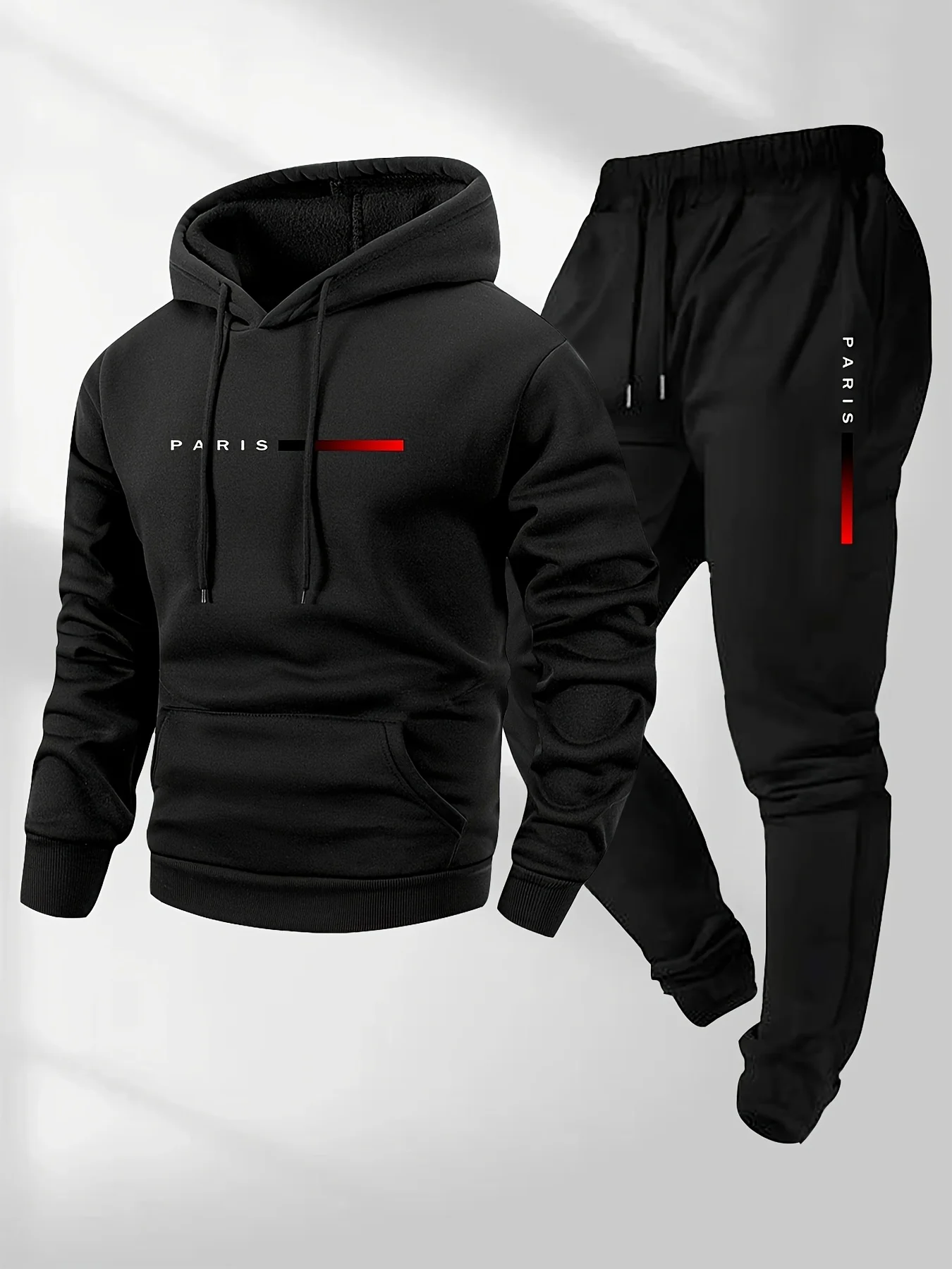 새로운 트렌드 스트리트 패션 레터 프린트 스포츠웨어 세 - Winter Clothing Fashion 리뷰 및 가격